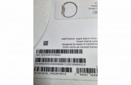 Apple Watch ultra 1 gyári és titanium szíjjal eladó 