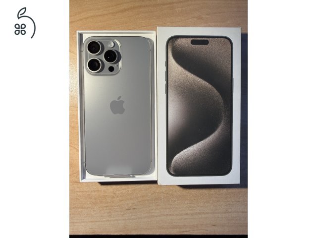 iPhone 15 Pro Max - MediaMarkt garancia - Makulátlan