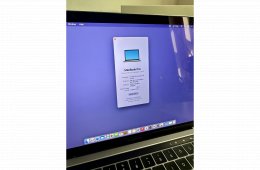 Retina MacBook Pro 13” – 2017, Touch Bar, 256GB SSD, Magyar