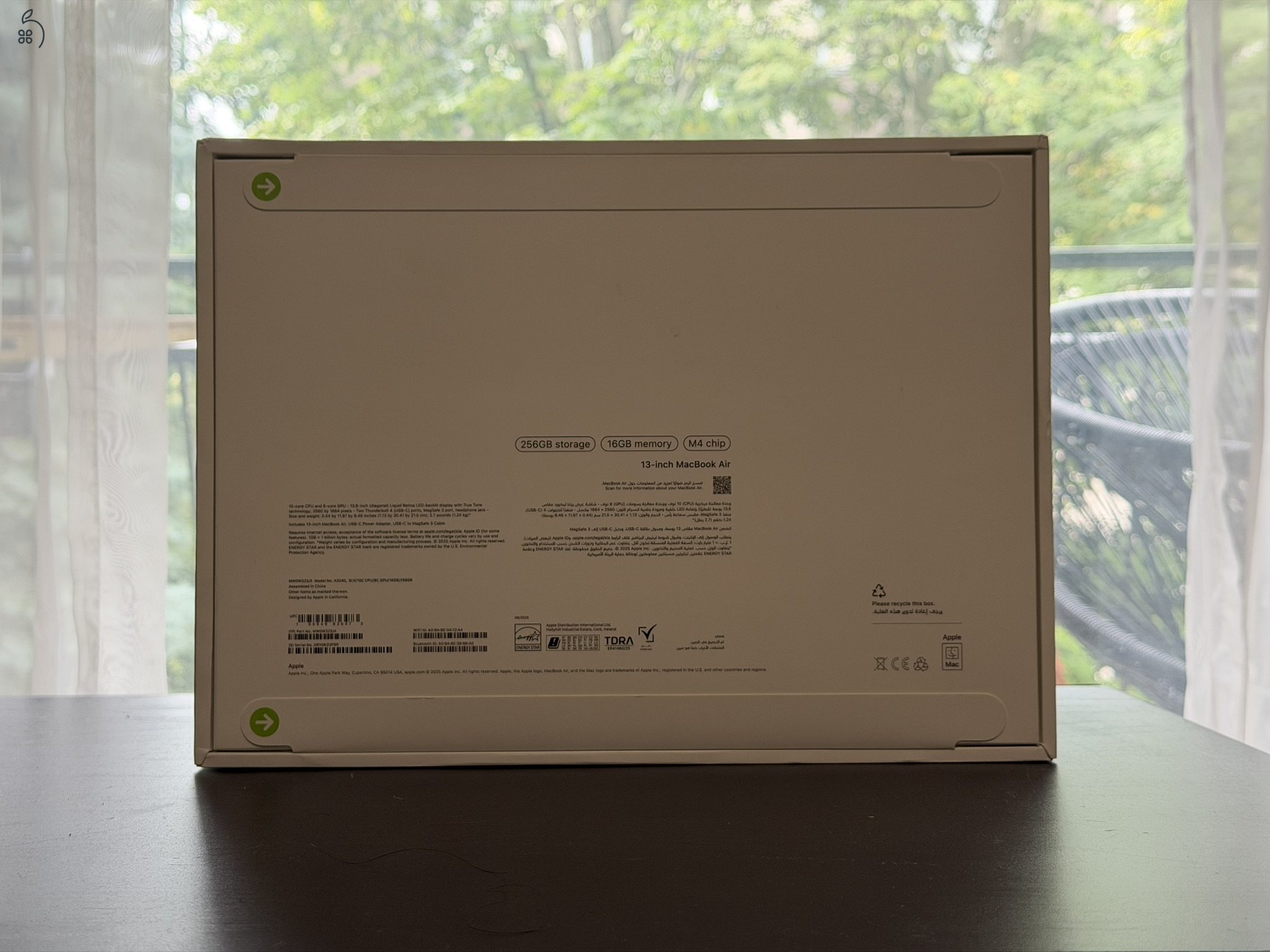 MacBook Air M4 256/16