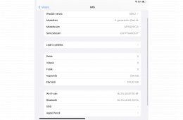 Ipad air 4.gen, wifi, 256GB, hibátlan állapotban eladó!