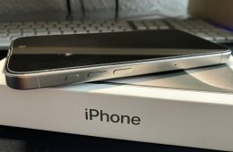 iPhone 15 Pro NATÚR TITÁN - FÜGGETLEN - Karcmentes, hibátlan