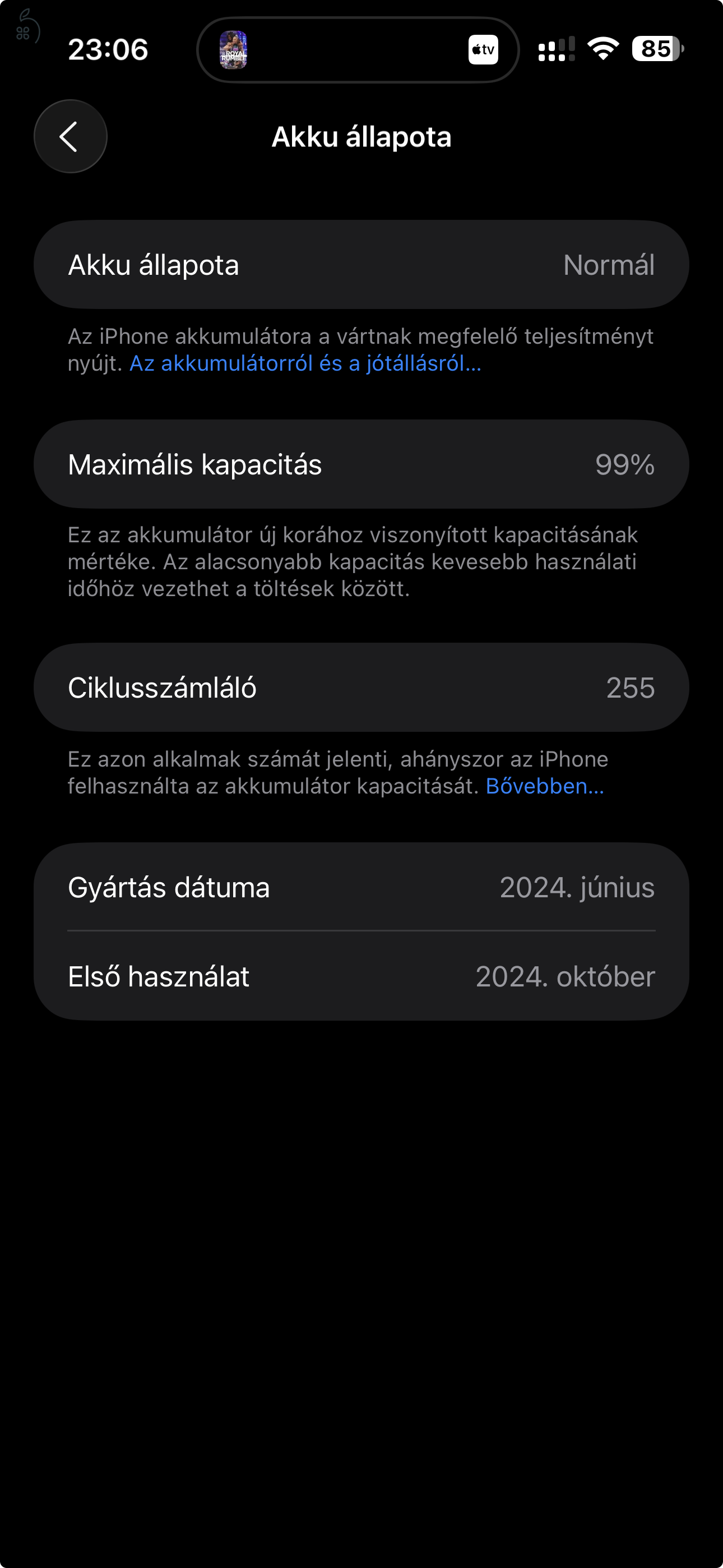 Iphone 15 plus, 128gb, újszerű, gyári tokokkal
