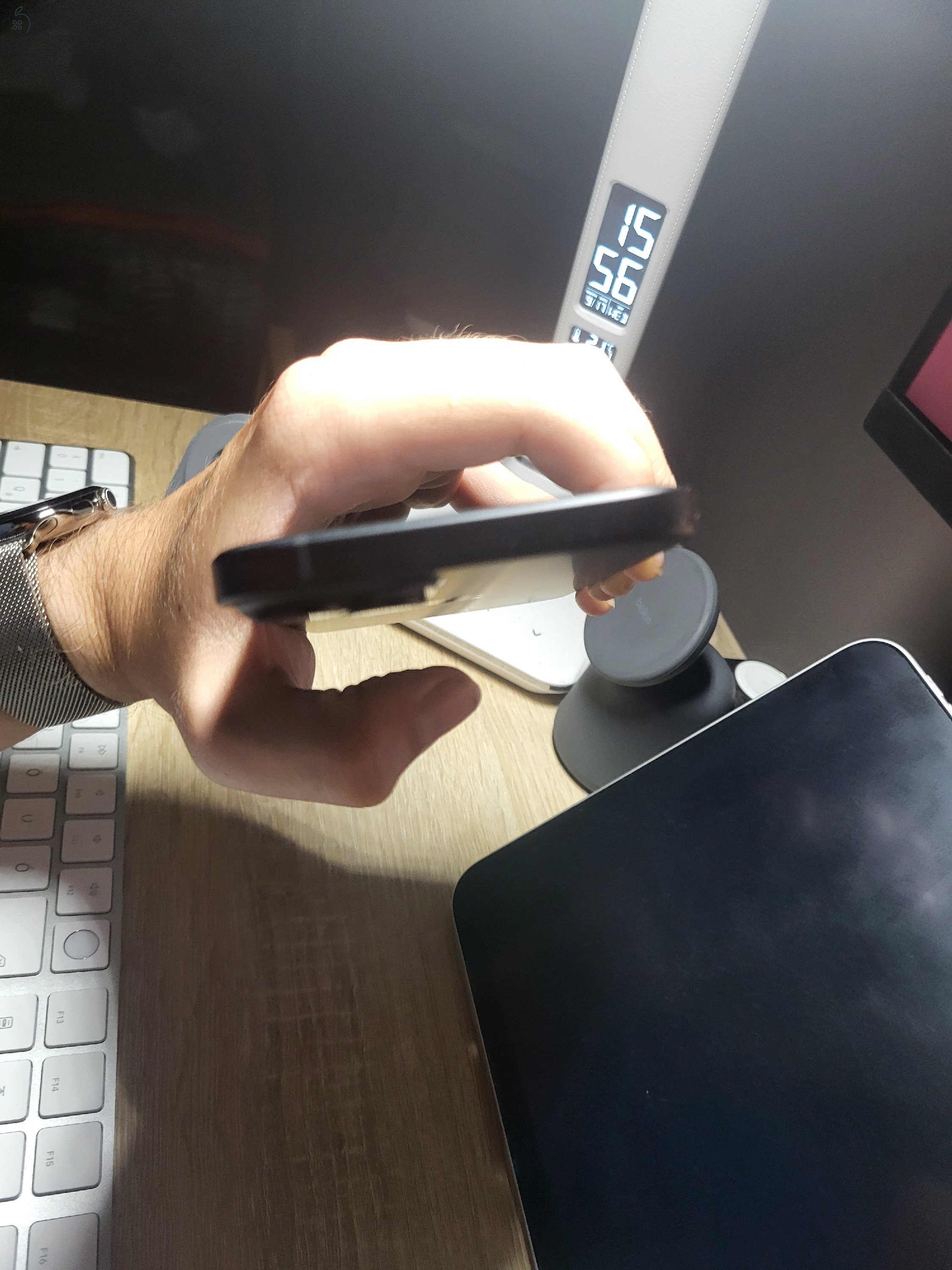 Iphone 15 plus, 128gb, újszerű, gyári tokokkal