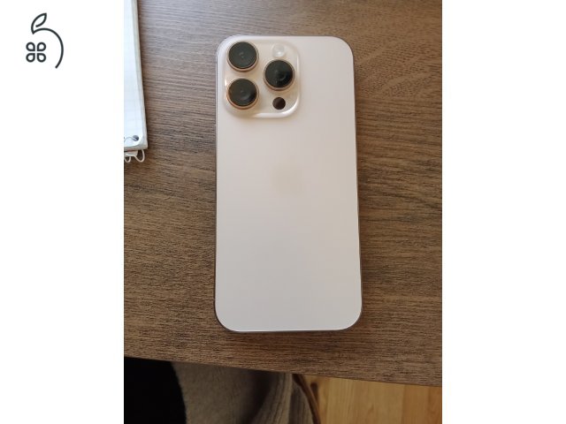 iPhone 16 Pro 128GB Desert Titanium 36 hónap garanciával!