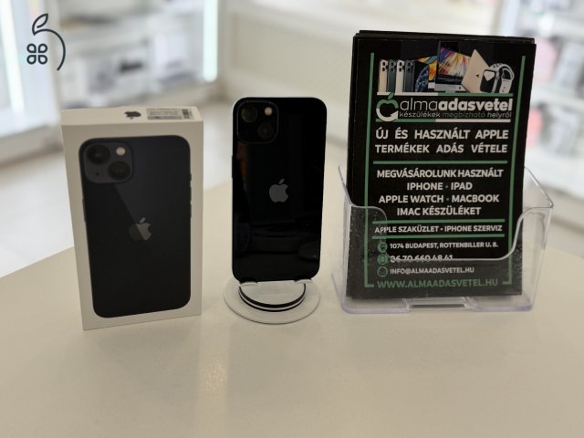 iPhone 13 256GB Független Újszerű/1-3 hónap gar./Akku 100%/p4474
