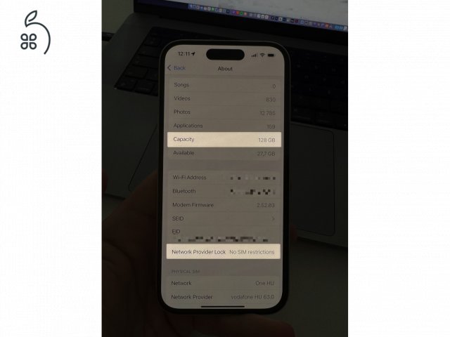 Hibátlan sárga iPhone 15