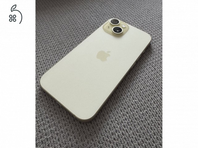 Hibátlan sárga iPhone 15