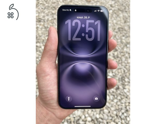Iphone 16 plus 256 gb Fekete