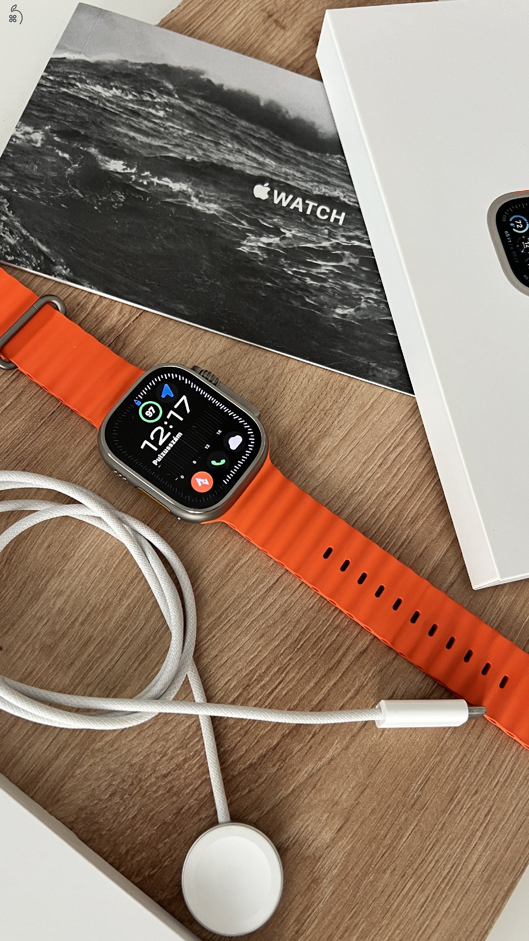 Apple Watch Ultra 2 / 49mm / hibátlan / 100% akksi /