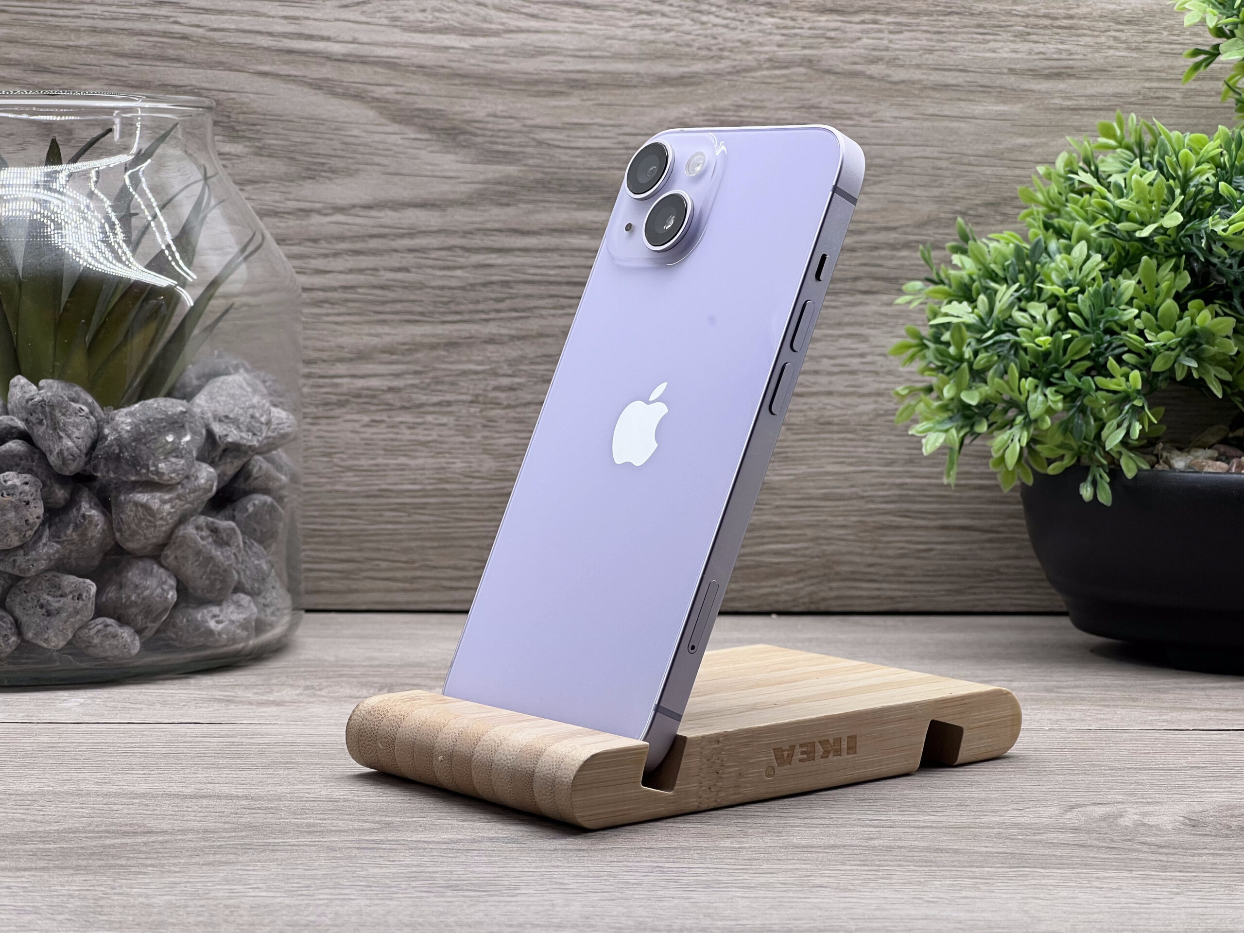 Hibátlan iPhone 14 Purple 128GB 2 ÉV Garanciával Számlával 100% Akksi