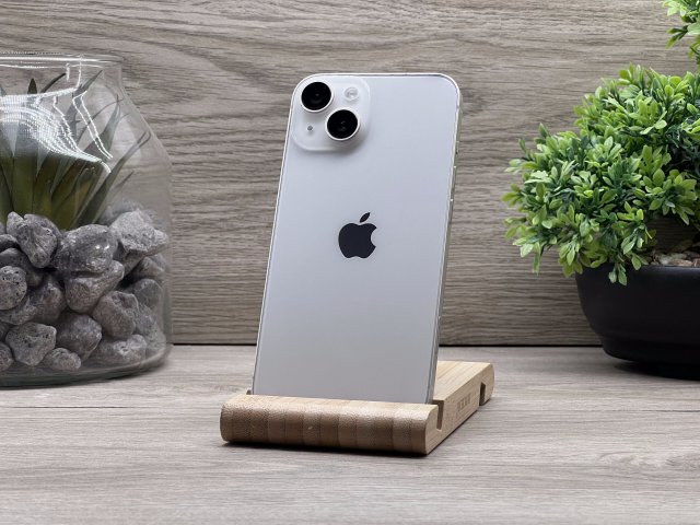 Hibátlan iPhone 14 Starlight 256GB 2 ÉV Garanciával Számlával 100% Akksi