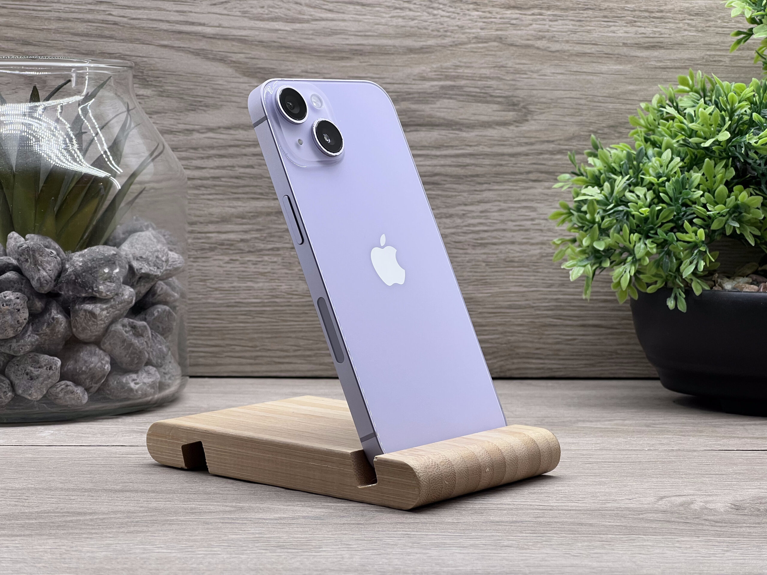 Hibátlan iPhone 14 Purple 256GB 2 ÉV Garanciával Számlával 100% Akksi