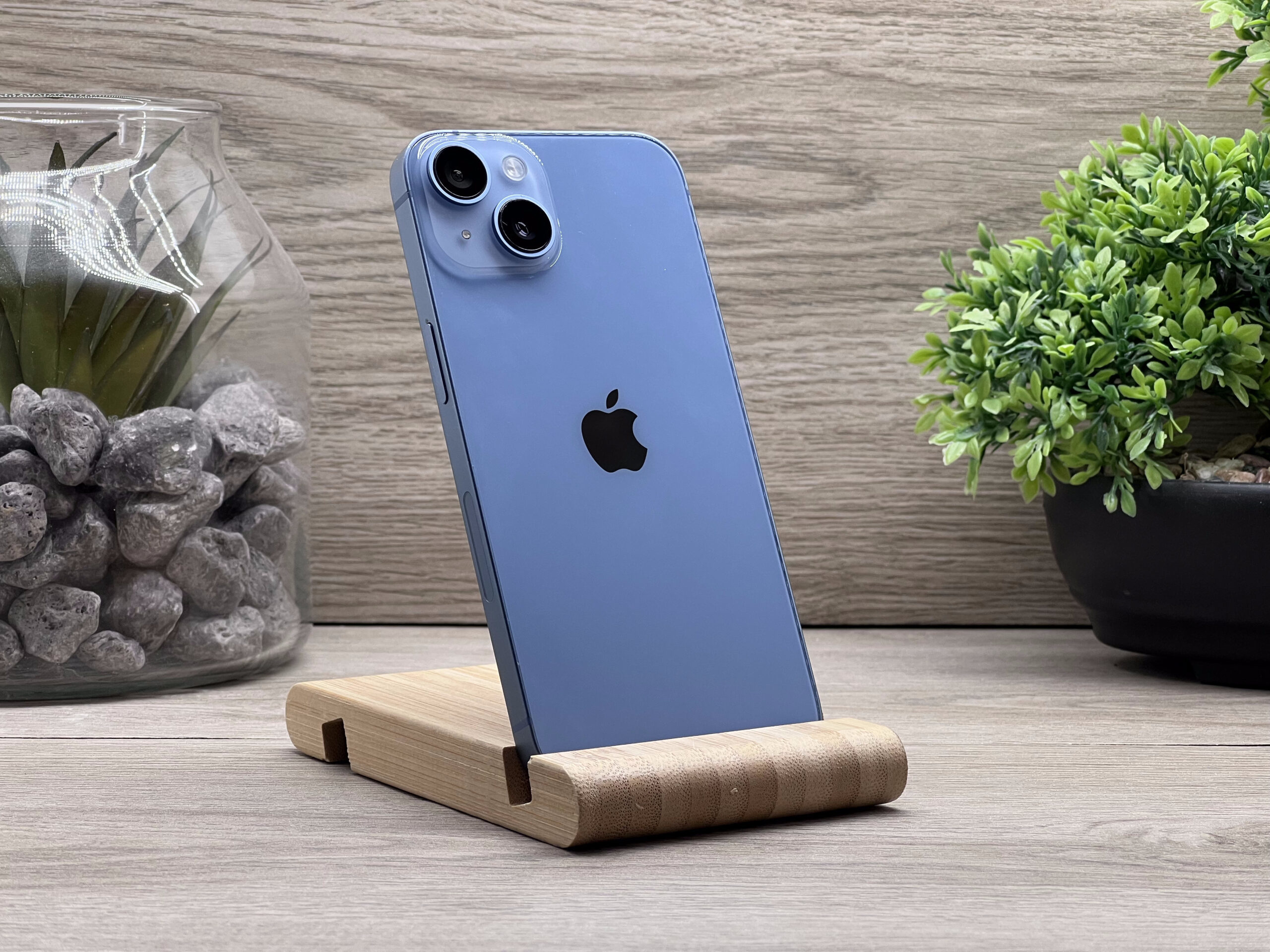 Hibátlan iPhone 14 Blue 256GB 2 ÉV Garanciával Számlával 100% Akksi
