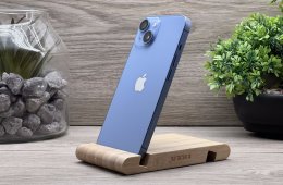 Hibátlan iPhone 14 Blue 256GB 2 ÉV Garanciával Számlával 100% Akksi