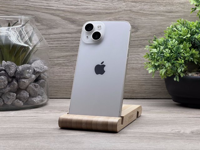 Hibátlan iPhone 14 Starlight 256GB 2 ÉV Garanciával Számlával 100% Akksi