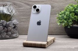 Hibátlan iPhone 14 Starlight 256GB 2 ÉV Garanciával Számlával 100% Akksi