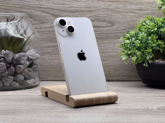 Hibátlan iPhone 14 Starlight 256GB 2 ÉV Garanciával Számlával 100% Akksi