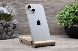 Hibátlan iPhone 14 Starlight 256GB 2 ÉV Garanciával Számlával 100% Akksi