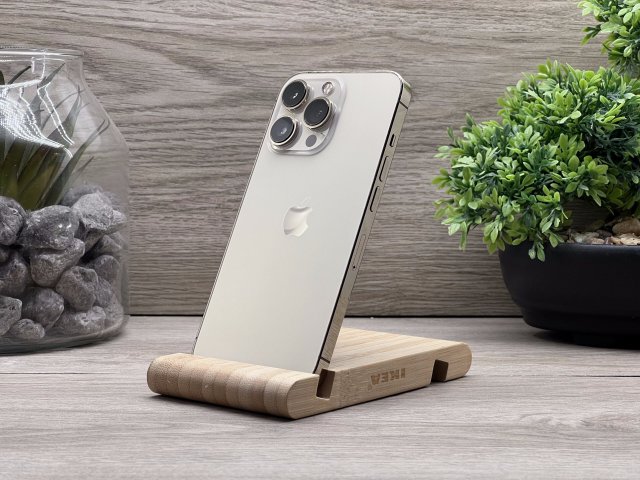 Hibátlan iPhone 13 Pro Gold 128GB 2 ÉV Garanciával Számlával 100% Akksi