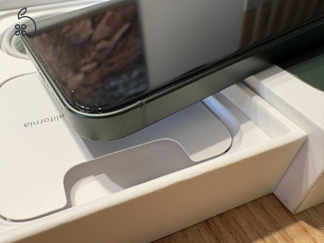 Iphone 13 mini 128GB zöld MINIMÁLIS ESZTÉTIKAI HIBÁKKAL!!!