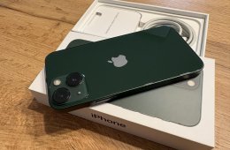 Iphone 13 mini 128GB zöld MINIMÁLIS ESZTÉTIKAI HIBÁKKAL!!!