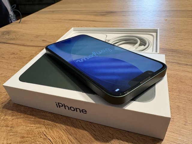 Iphone 13 mini 128GB zöld MINIMÁLIS ESZTÉTIKAI HIBÁKKAL!!!