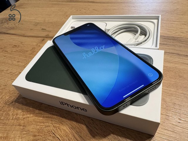 Iphone 13 mini 128GB zöld MINIMÁLIS ESZTÉTIKAI HIBÁKKAL!!!