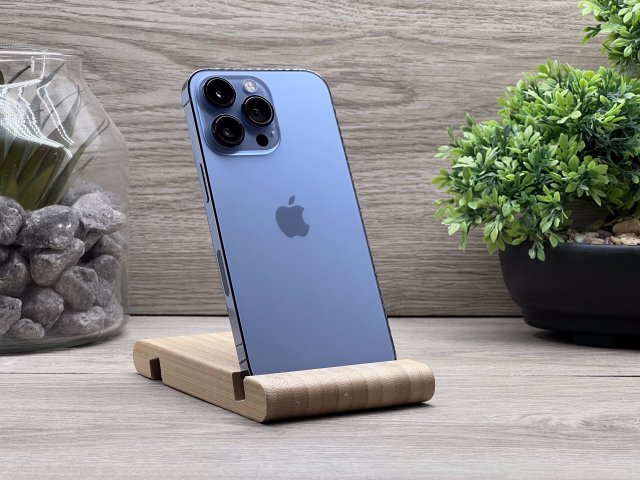 Hibátlan iPhone 13 Pro Sierra 128GB 2 ÉV Garanciával Számlával 100% Akksi