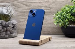 Hibátlan iPhone 13 Mini Blue 128GB 2 ÉV Garanciával Számlával 100% Akksi