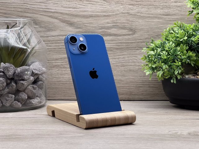 Hibátlan iPhone 13 Mini Blue 128GB 2 ÉV Garanciával Számlával 100% Akksi