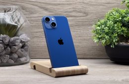 Hibátlan iPhone 13 Mini Blue 128GB 2 ÉV Garanciával Számlával 100% Akksi