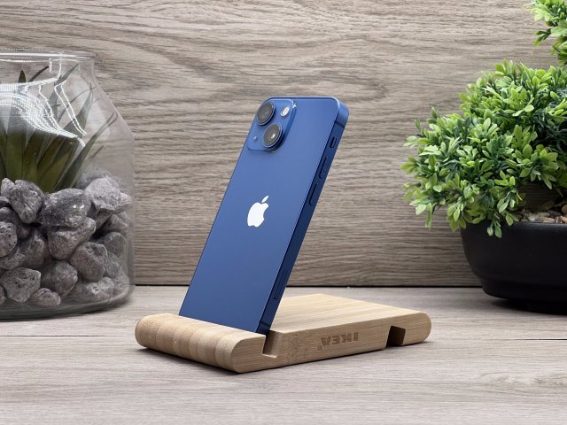 Hibátlan iPhone 13 Mini Blue 128GB 2 ÉV Garanciával Számlával 100% Akksi