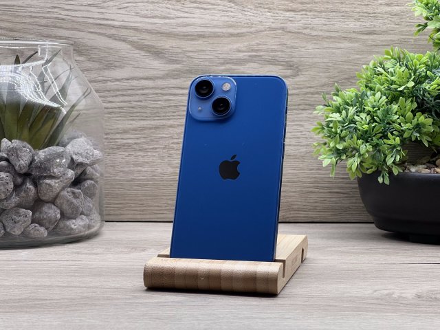 Hibátlan iPhone 13 Mini Blue 128GB 2 ÉV Garanciával Számlával 100% Akksi