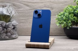 Hibátlan iPhone 13 Mini Blue 128GB 2 ÉV Garanciával Számlával 100% Akksi