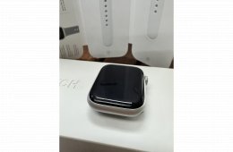 Apple Watch 8 (GPS + cellular 45 mm) Ezüst Alu Fehér