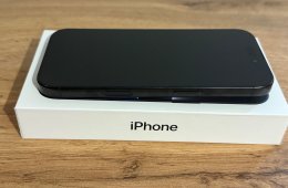 iPhone 16 Pro 256 GB Fekete Titán - Kártyafüggetlen, Garanciával, 94% Akkumulátor