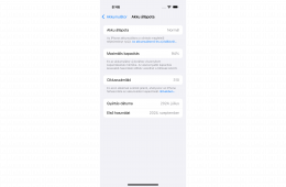 iPhone 16 Pro 256 GB Fekete Titán - Kártyafüggetlen, Garanciával, 94% Akkumulátor
