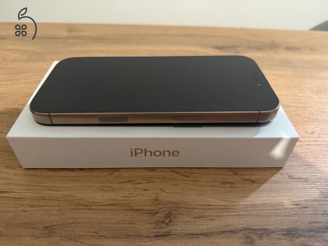iPhone 16 Pro 256 GB Sivatag Titán - Kártyafüggetlen, Garanciával, 96% Akkumulátor