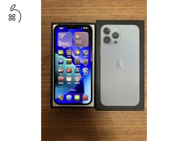 Eladó iPhone 13 Pro Max 128 GB Sierra Blue