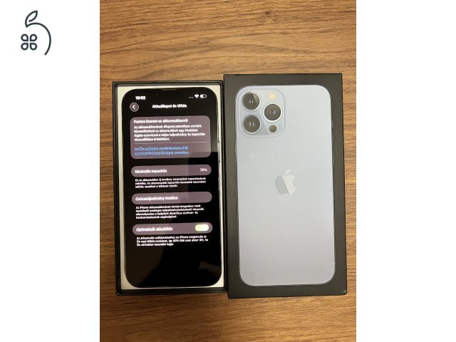 Eladó iPhone 13 Pro Max 128 GB Sierra Blue