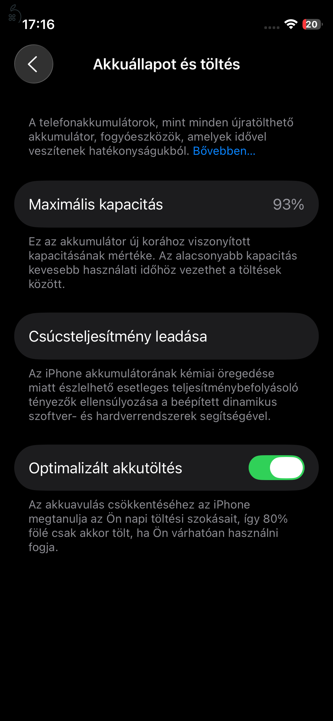 iPhone 12 mini 64 GB 93% Akku One függő