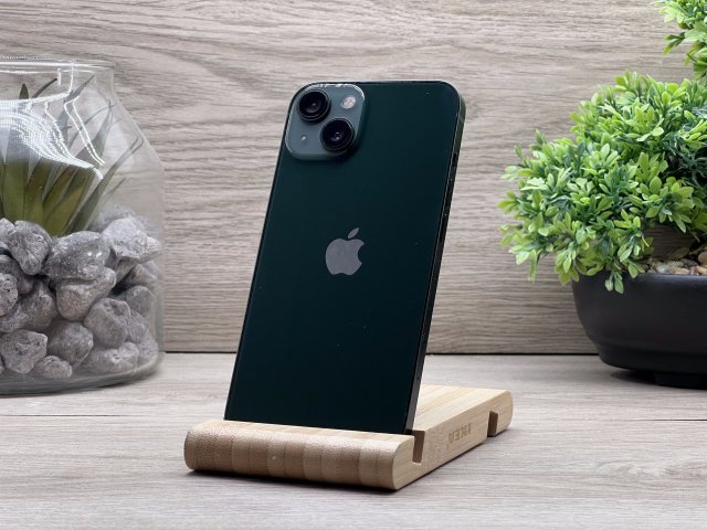 Hibátlan iPhone 13 Green 256GB 2 ÉV Garanciával Számlával 100% Akksi