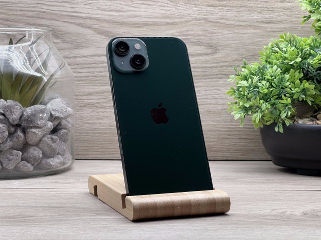 Hibátlan iPhone 13 Green 256GB 2 ÉV Garanciával Számlával 100% Akksi