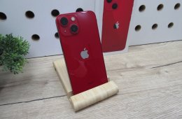 Apple iPhone 13 mini – Red – Kompakt méret, nagy teljesítmény – 256 GB – Használt, szép állapot – 100% akku – Garancia 3 hónap