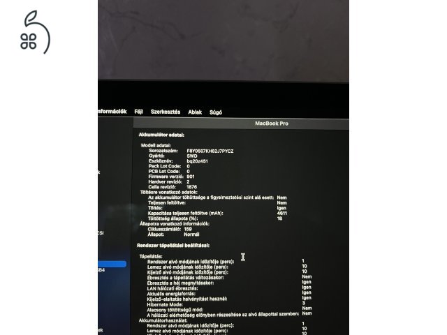 Macbook Pro 2020 512GB 32GB RAM