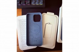 Iphone 15 Pro Max Silicone Case Magsafe Winter Blue MP4C3FE/A