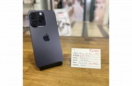 159. Apple iPhone 14 Pro - 128 GB - Deep Purple - Új akku