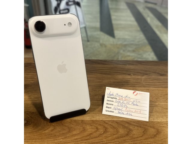 161. Apple iPhone AIR- E-SIM-256 GB - akku 100% Apple gar.2026.12.05.