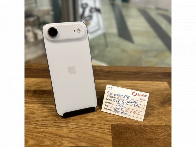 Apple iPhone AIR - E-SIM - 256 GB -  Kiterjesztett garancia! (159.)